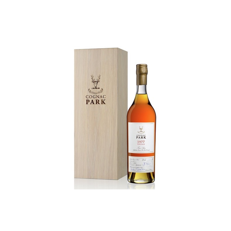 Millésime 1977 Fins Bois Cognac Park édition limitée