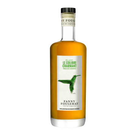 Pineau des Charentes blanc le Colibri Charmant Fanny Fougerat