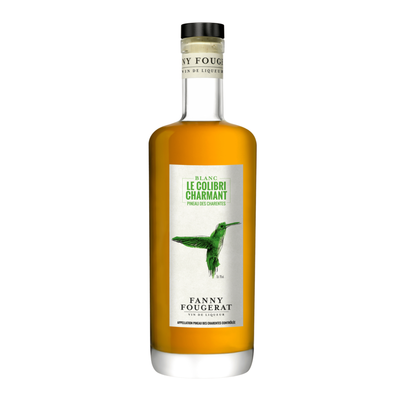 Pineau des Charentes blanc le Colibri Charmant Fanny Fougerat