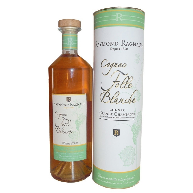 Millésime 2007 Folle Blanche Grande Champagne Cognac Raymond Ragnaud édition limitée