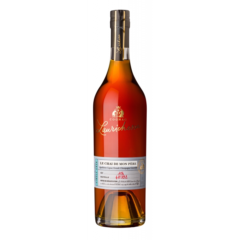 Le Chai de mon Père Fût 104 Cognac Laurichesse édition limitée