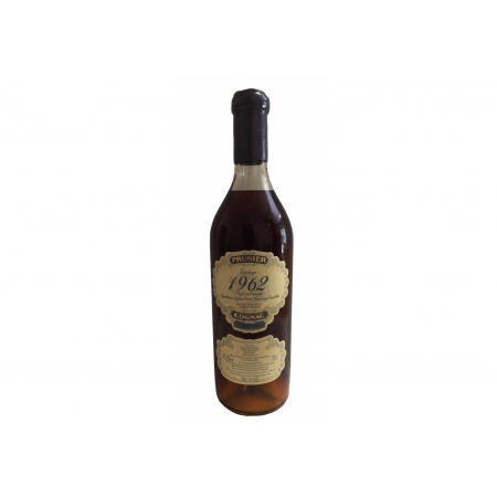 Millésime 1962 Petite Champagne édition limitée Cognac Prunier