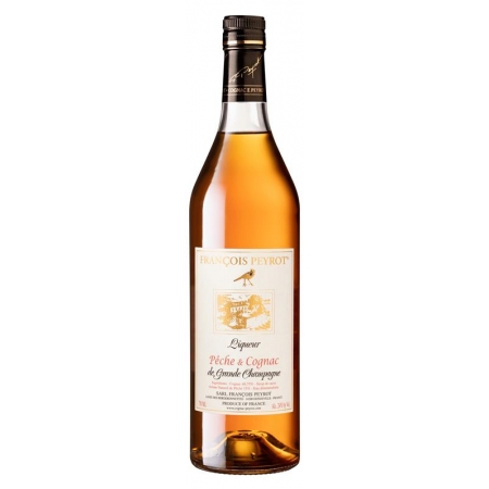 Liqueur pêche au Cognac François Peyrot