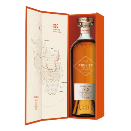 XO Cognac Prunier in box