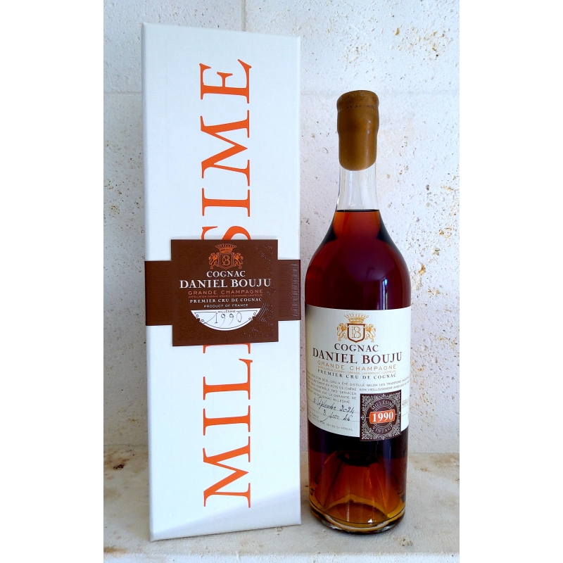 1990 vintage Grande Champagne limited edition Daniel Bouju Cognac