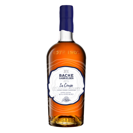la coupe 120ème Anniversaire édition limitée Cognac Bache-Gabrielsen