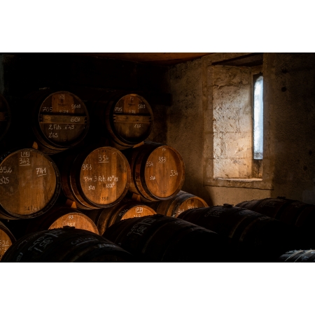 chai vieillissement Cognac Delamain à Jarnac