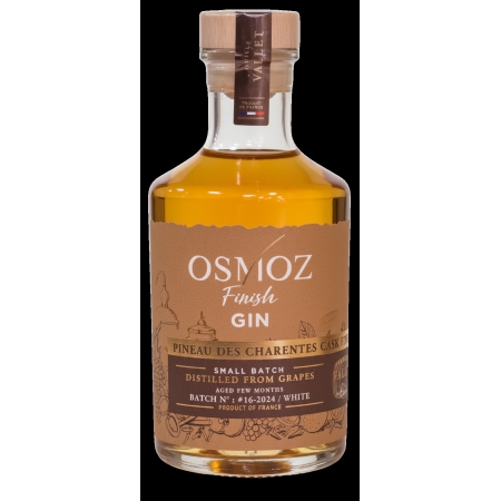 Finish batch 3 white Pineau des Charentes cask limited edition Osmoz Gin